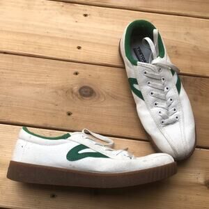 TRETORN Women's Nylite Original Sneakers Green & White Women's size 7